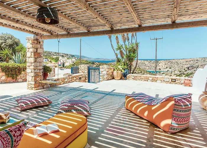 Ailouros Scenic Semesterbostad Schoinoussa